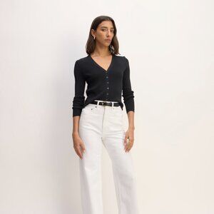 NWT Everlane The Way-High® Sailor Jean White Base - Size 25